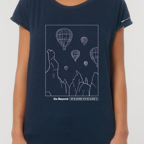 T-shirt Cappadocia Woman Fit | Deep Blue