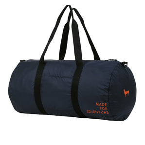 Made for Adventure Foldable Duffle Bag | Blue/Orange