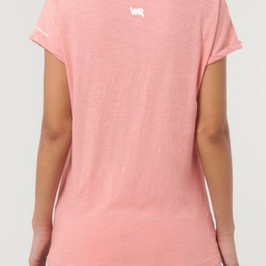 T-shirt Ocean Dreams Woman Fit | Canyon Pink