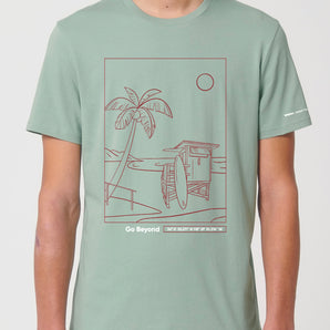 T-shirt Ocean Dreams | Latte e menta