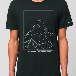 T-shirt Nepal Dreams | Pitch Black
